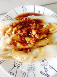 白菜叶蒸肠粉