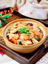 大白菜粉条炖海虹