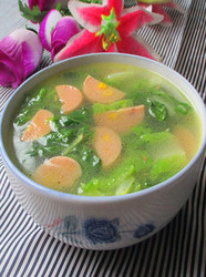 青菜火腿汤