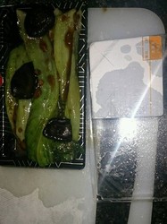 黄豆酱香菇生菜