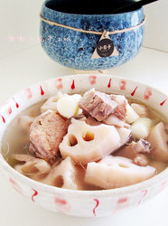 山药莲藕排骨汤