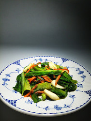 家常小炒油麦菜