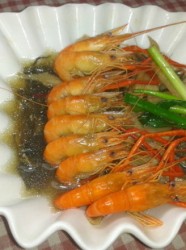 咸菜小虾汤