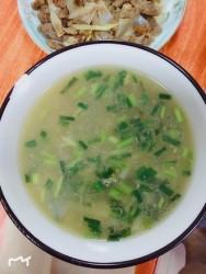 韭菜土豆丝汤