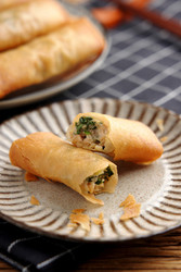 荠菜春卷【孔老师教做菜】