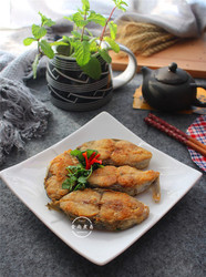 干煎马鲛鱼块