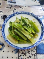 蒜炒油麦菜