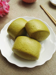 菠菜汁馒头