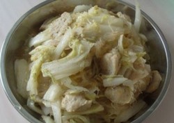白菜炖鱼丸粉丝