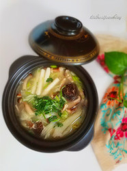 菌菇年糕汤