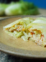 清蒸翡翠白菜卷——好吃易做营养丰富