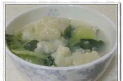 青菜面疙瘩