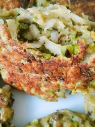 莲藕猪肝煎饼