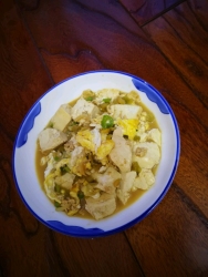 榨菜炒豆腐