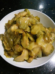 炒榨菜疙瘩