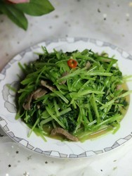 香芹炒肉丝