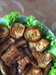 简单烤五花肉
