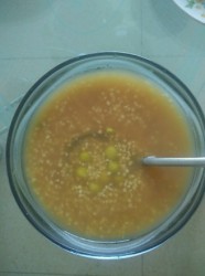 小米豌豆粥