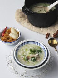 芹菜排骨粥