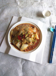 肉沫炒白菜
