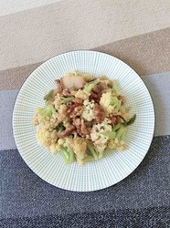 核桃仁炒菜花