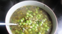 酸菜豌豆汤