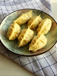 藕馅蒸饺