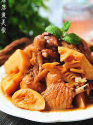 春笋尖焖土鸡