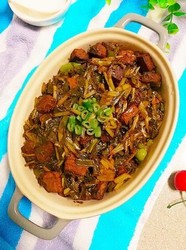 雪菜牛肉丁