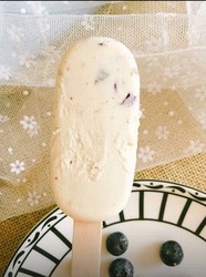 蓝莓奶油雪糕