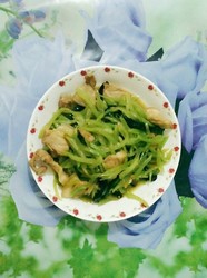 莴笋炒肉