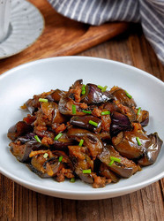 橄榄菜肉末茄子
