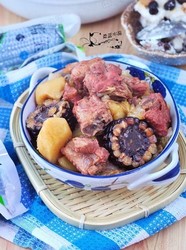 黑玉米白菜烧排骨