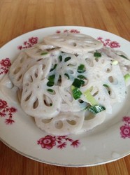蒜香炒藕片