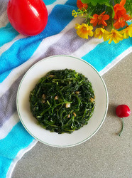 清炒荠菜