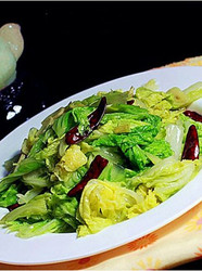 干煸白菜稍