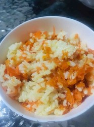 胡萝卜焖饭