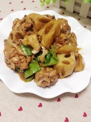藕烧鸡翅