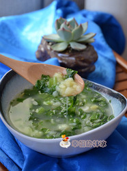 青菜土豆泥汤