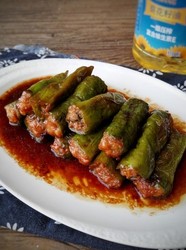 肉馅酿青椒-下饭菜