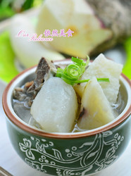 紫皮淮山萝卜汤