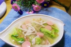 榨菜肉丝汤