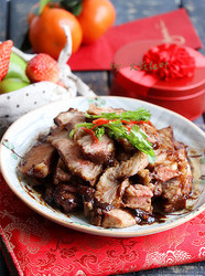 蜜汁梅花肉