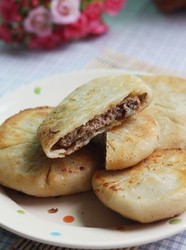 榨菜牛肉馅饼