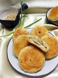 葱香芝麻小烧饼