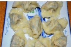 鱼肉荠菜水饺