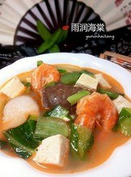 海鲜豆腐汤