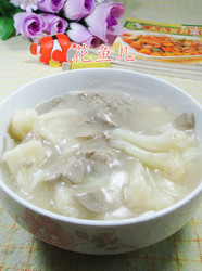 鸭肝花菜羹