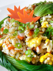 葱香蛋炒饭