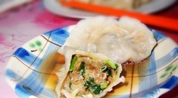 猪肉白菜韭菜饺子